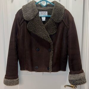 Beautiful brown vintage wool jacket.